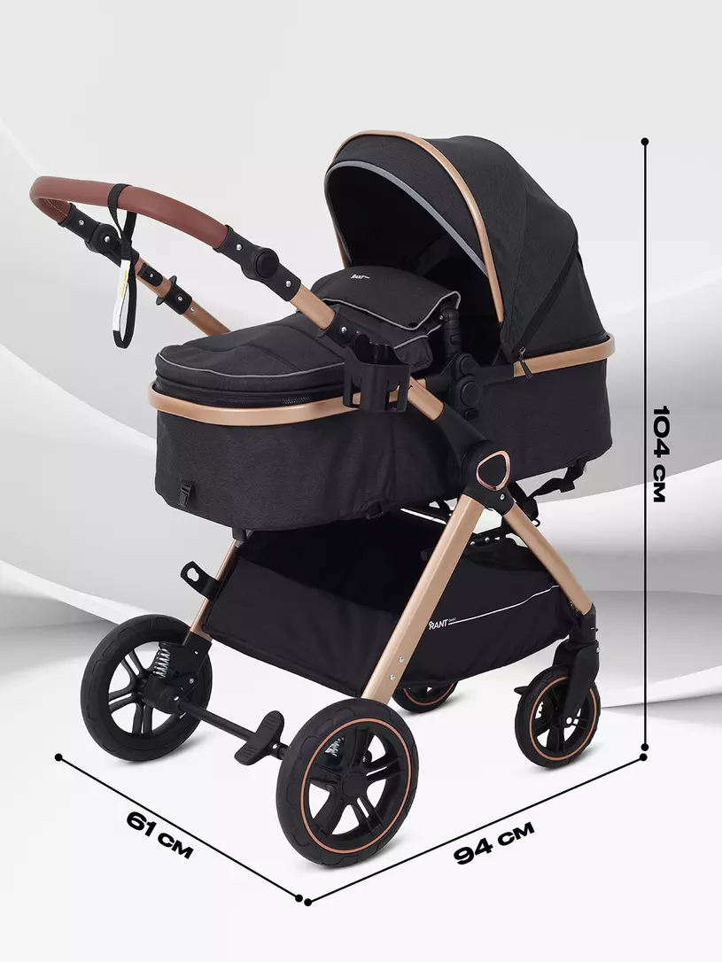 Коляска-трансформер Rant Basic Roller Gold 2024