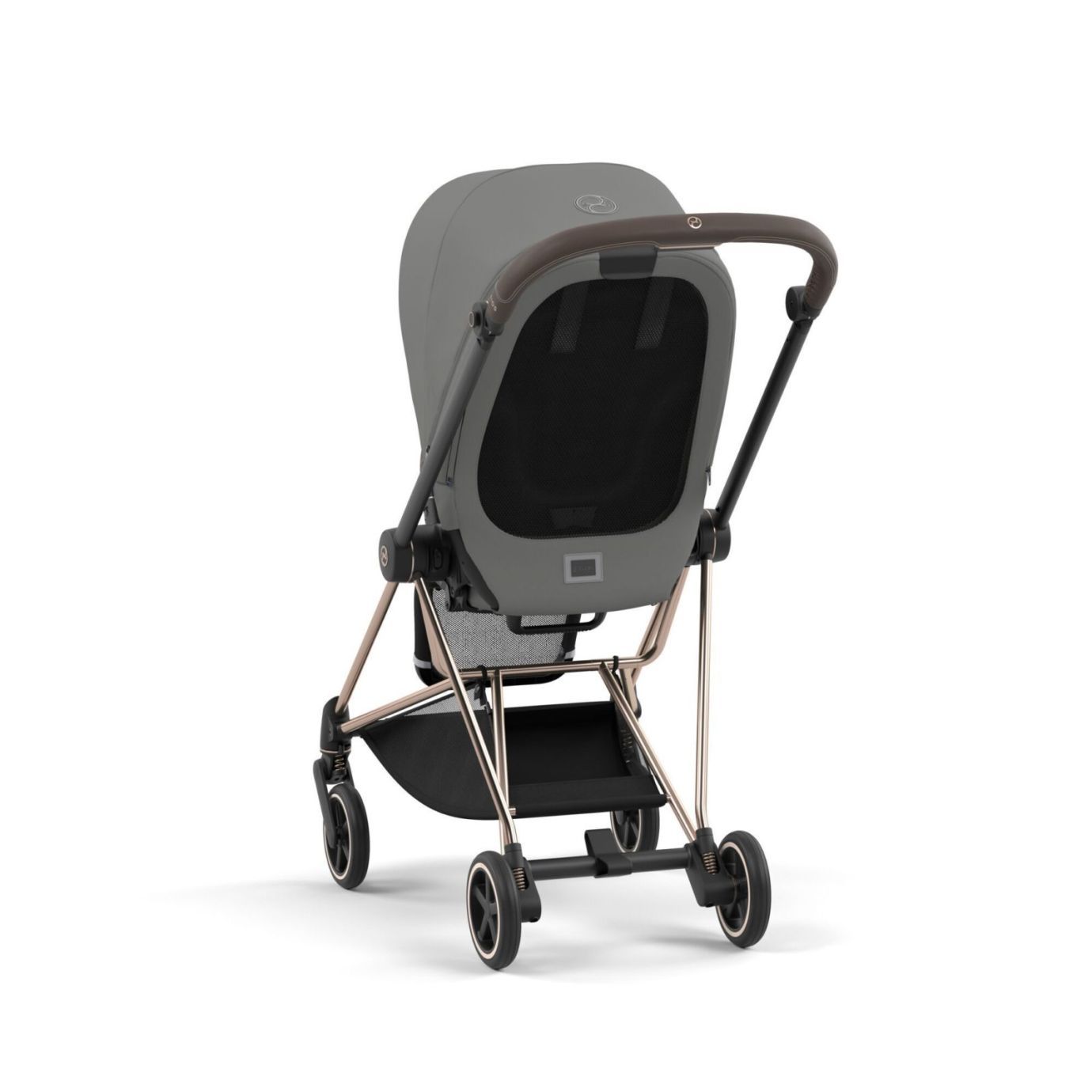 Cybex Mios III Прогулочная коляска, шасси Rose Gold, Mirage grey