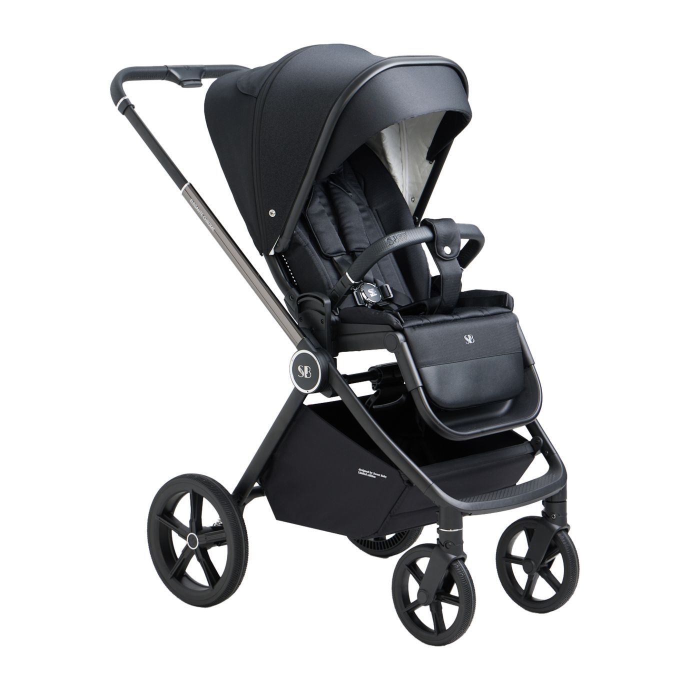 Прогулочная коляска Elegante Chrome Black