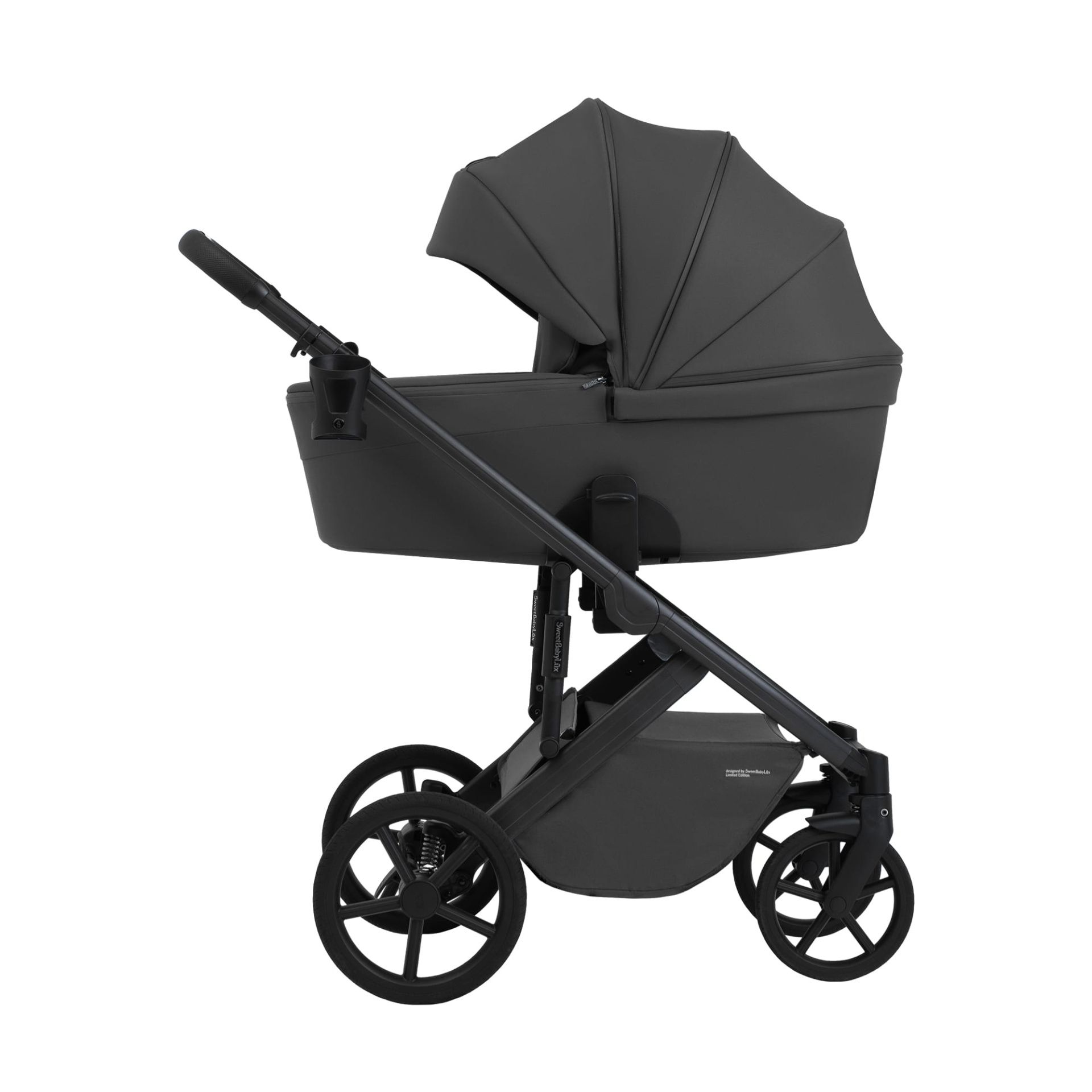 Коляска 2в1 SBL Dolce Dark Grey
