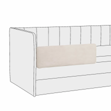 Бортик безопасности для кровати-дивана