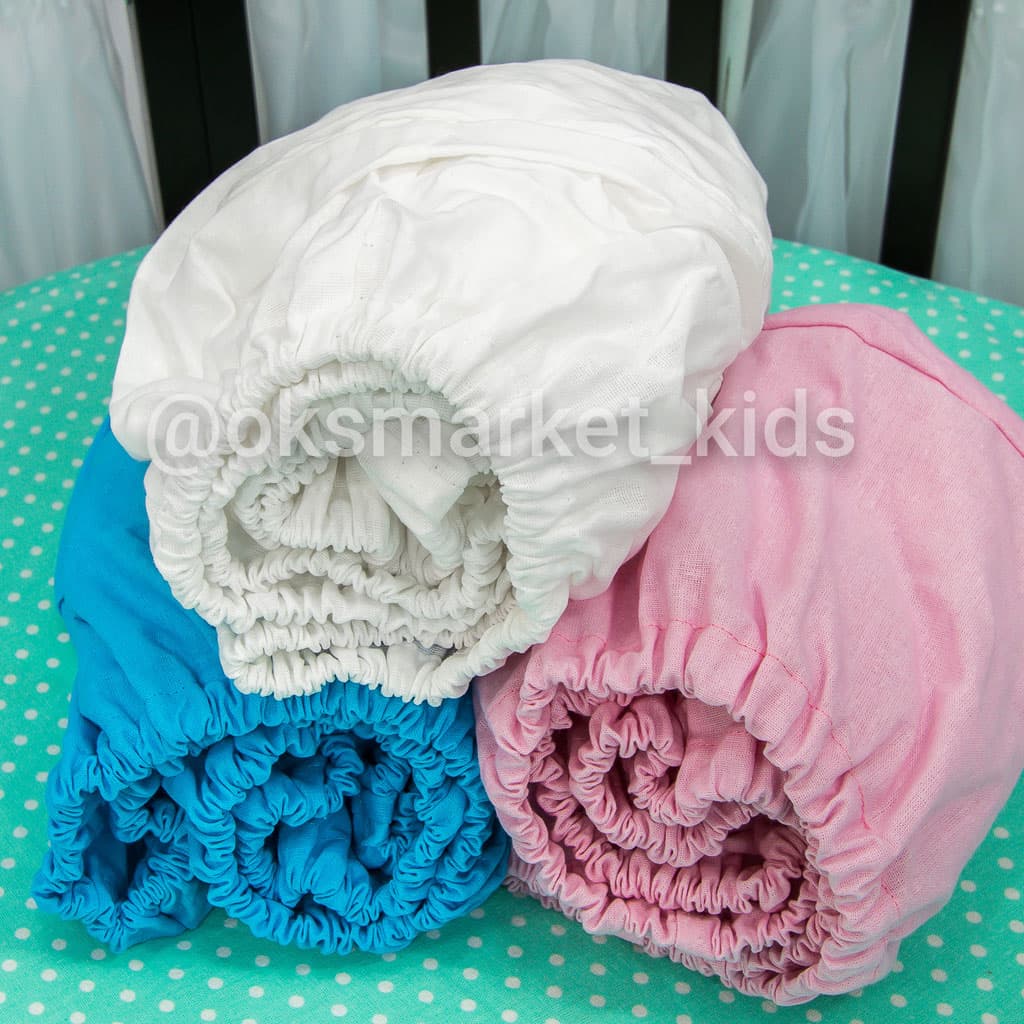 Простынь на резинке хлопок