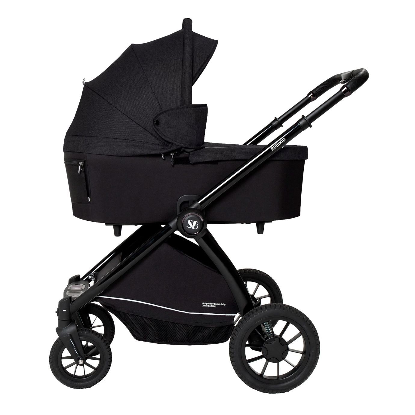 Коляска Sweet Baby Rubikid Black