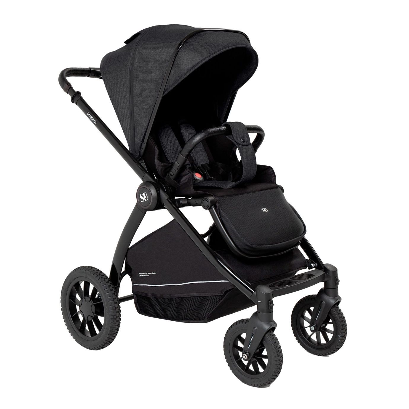 Коляска Sweet Baby Rubikid Black