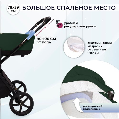 Коляска Sweet Baby Stella Plus Neo Green