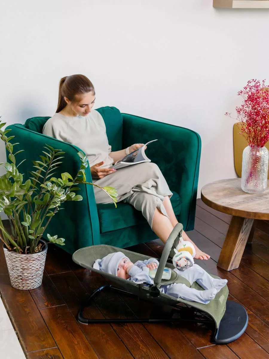 Детский шезлонг Baby time