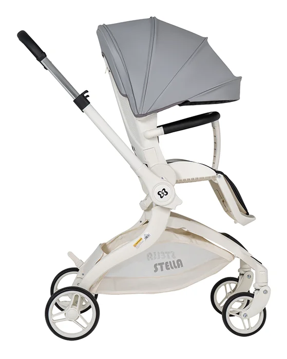 Коляска детская Stella уникальный серый