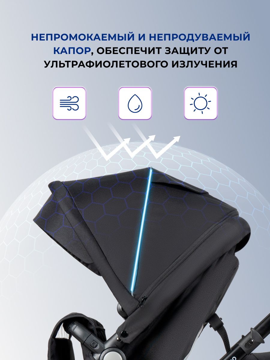 Коляска трансформер для двойни Silva Duo