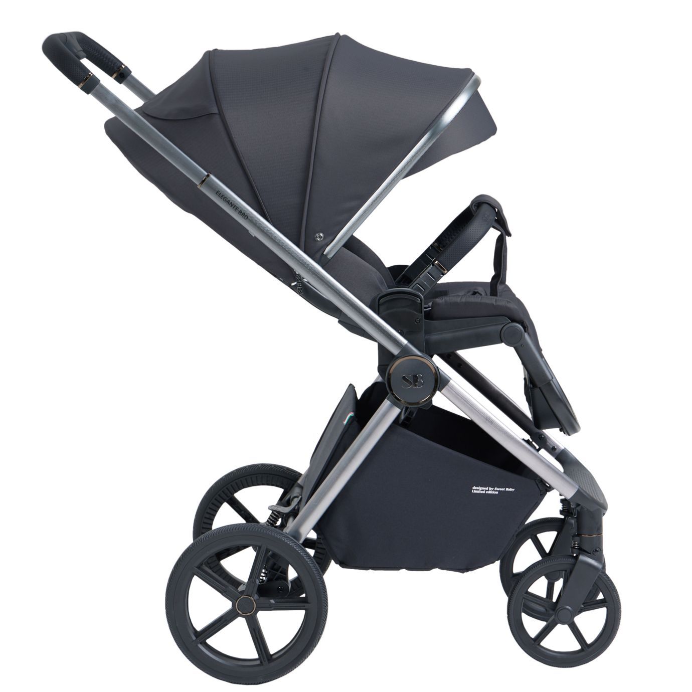 Прогулочная коляска Elegante BRD Black