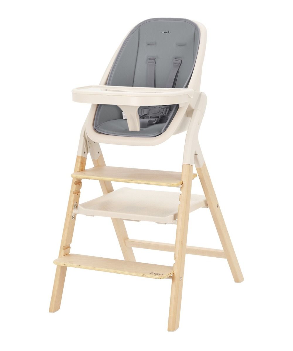Стульчик для кормления Carrello Ergo, Carbon Grey (Темно-серый)
