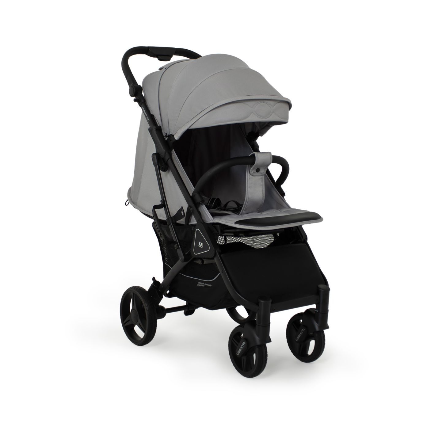 Прогулочная коляска Sweet Baby Compatto Grey
