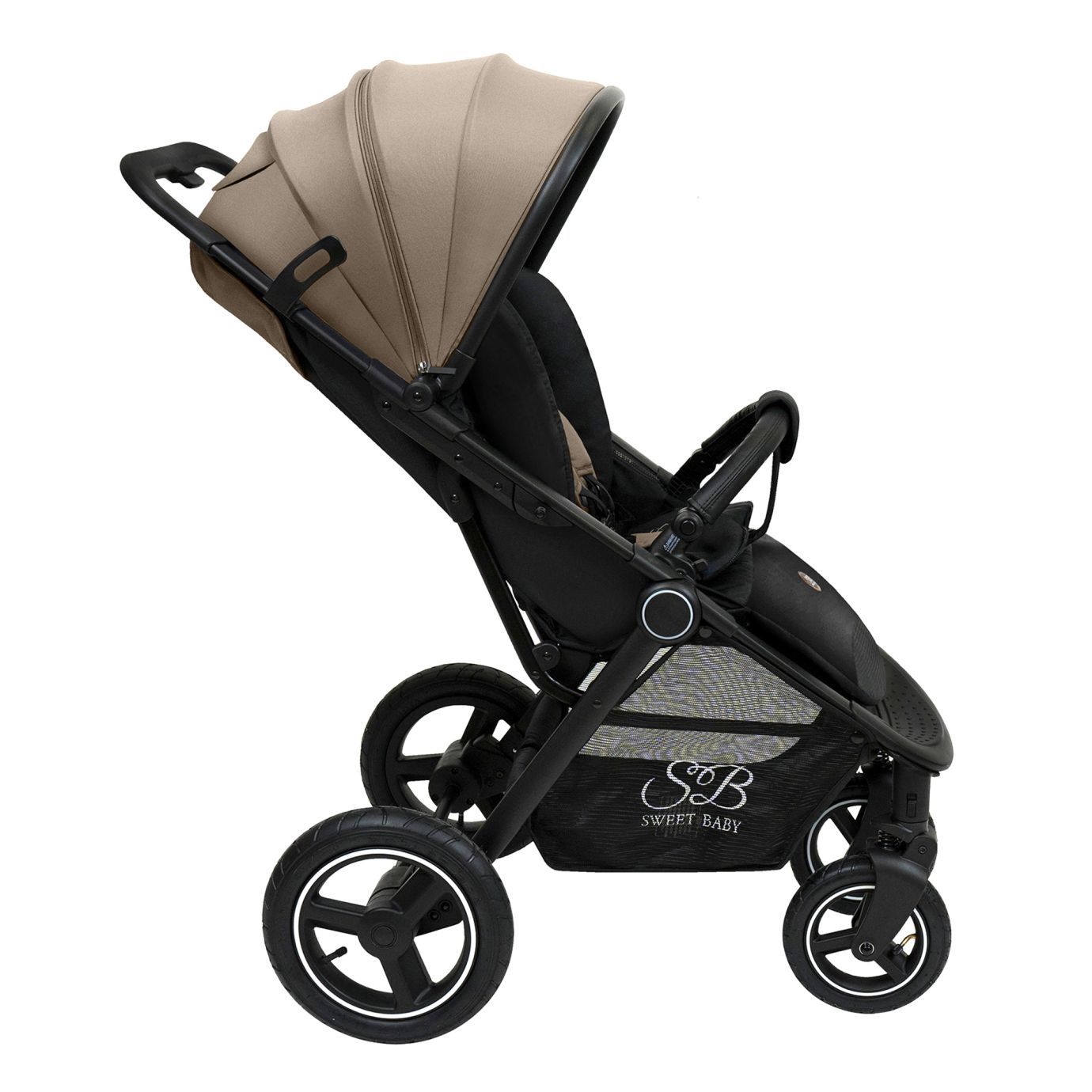 Прогулочная коляска Suburban Compatto Beige (Air)