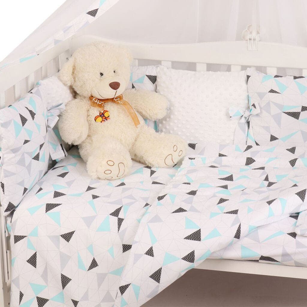 Комплект в кроватку Soft Collection (Треугольники)