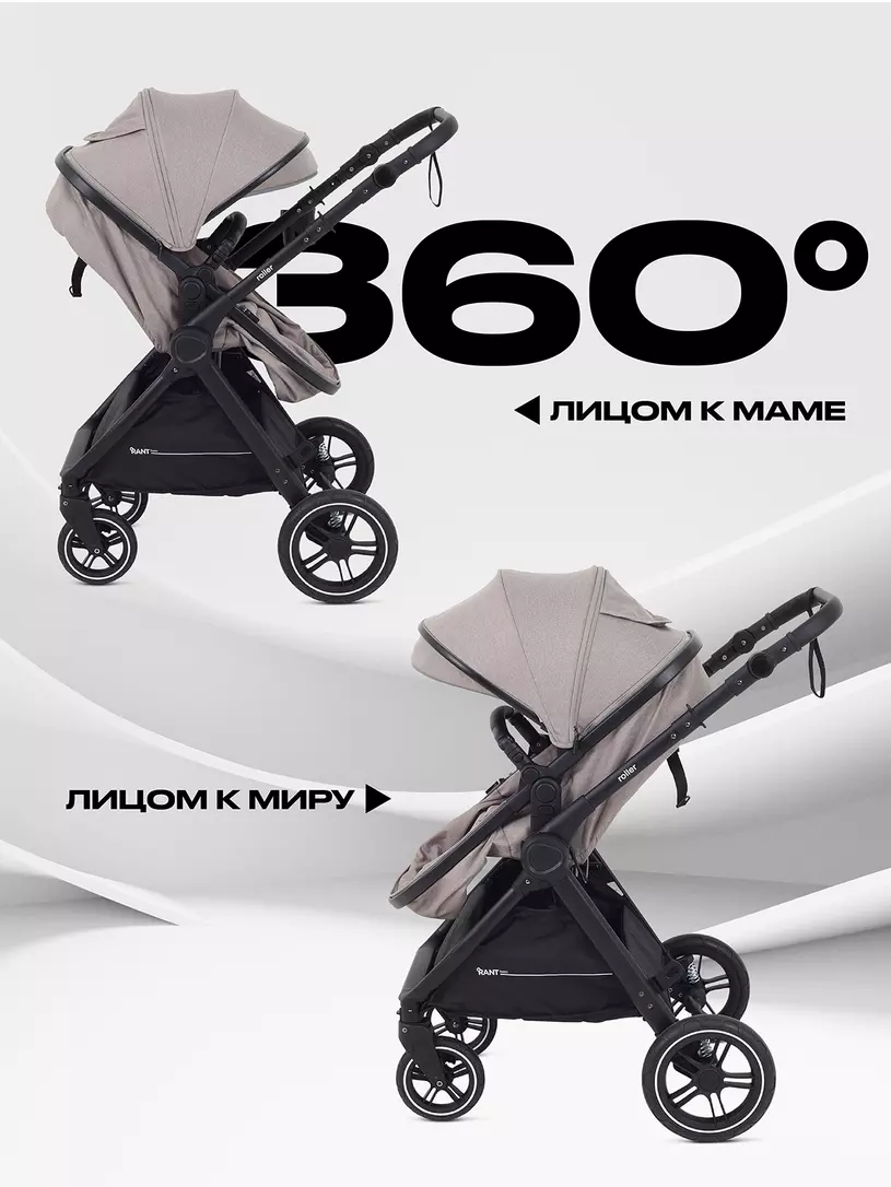 Коляска-трансформер Rant Basic Roller 2024
