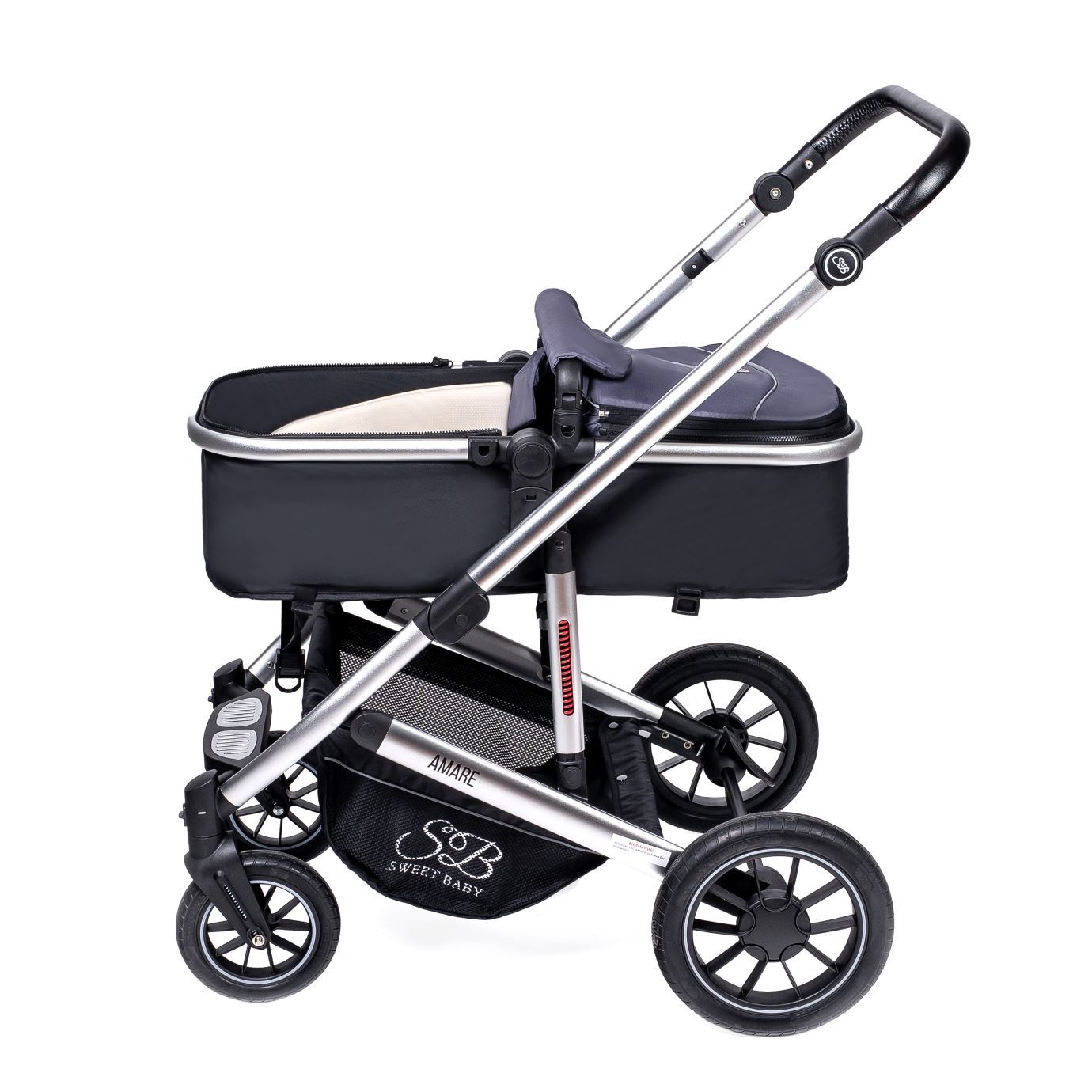 Коляска-трансформер Amare Grey