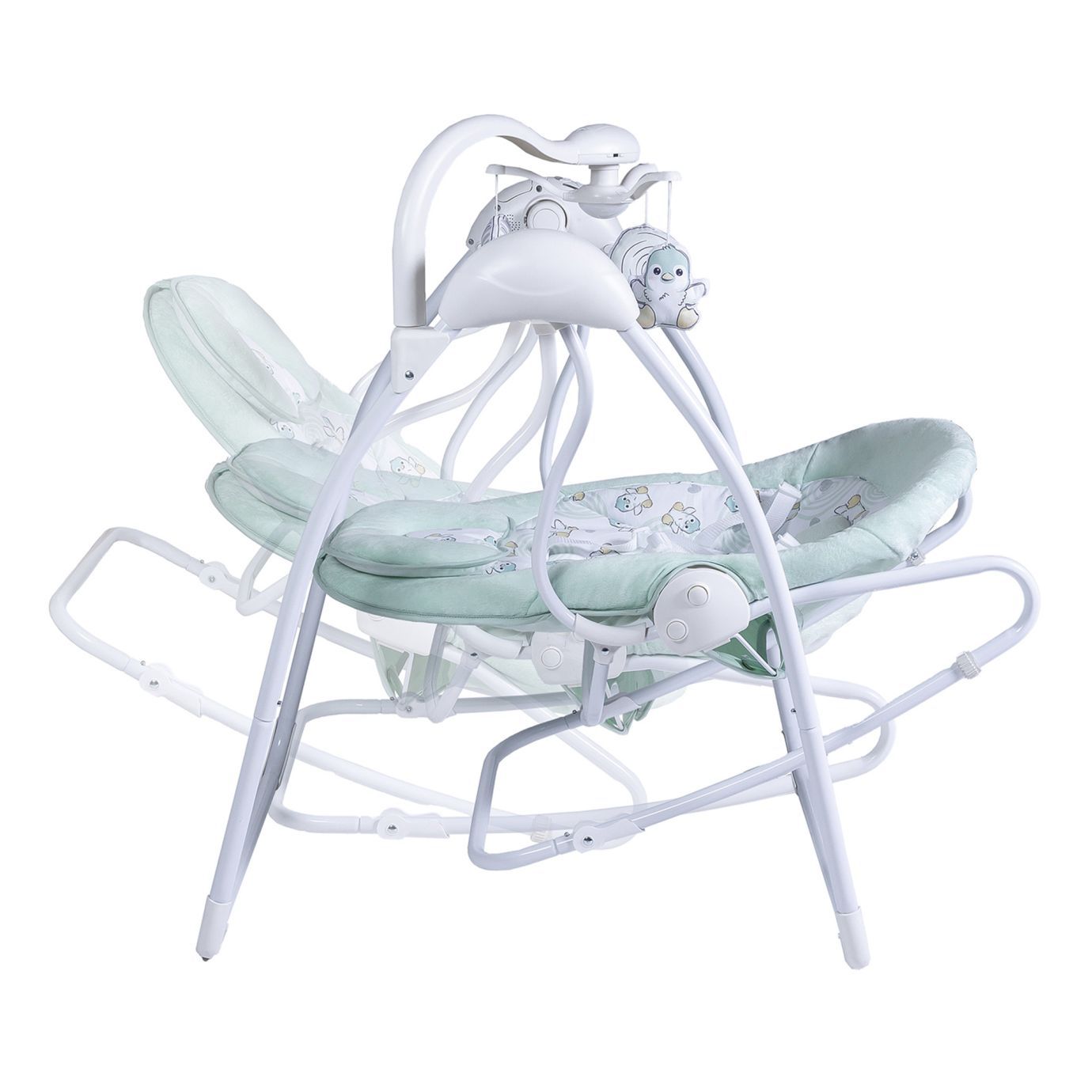 Электрокачели 2в1 Sweet Baby Pure Pinguino Green