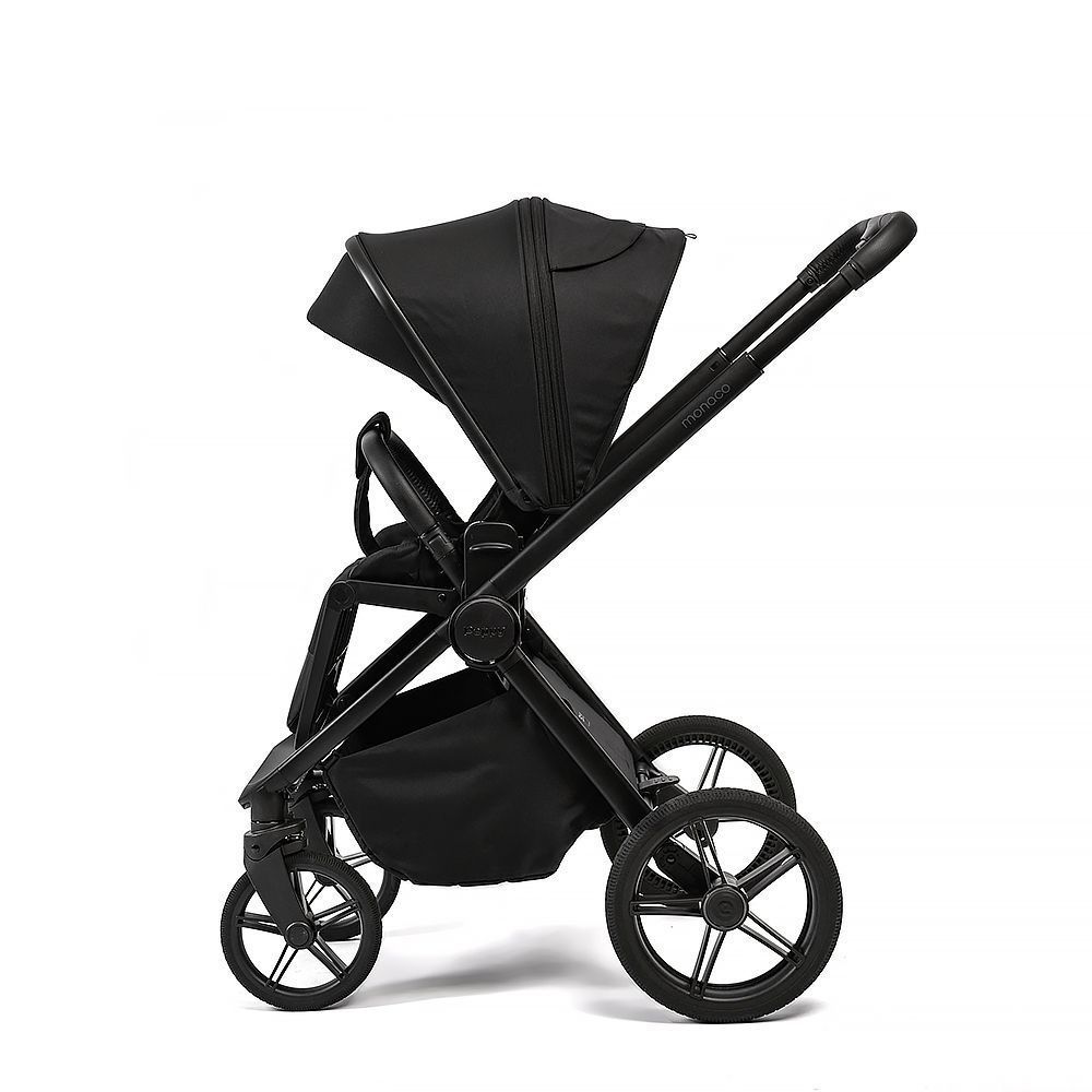 Коляска 2в1 Peppy Monaco Plus Black (рама черная)