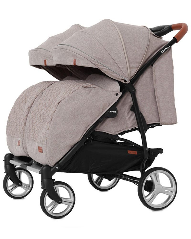 Прогулочная коляска для двойни Carrello Connect