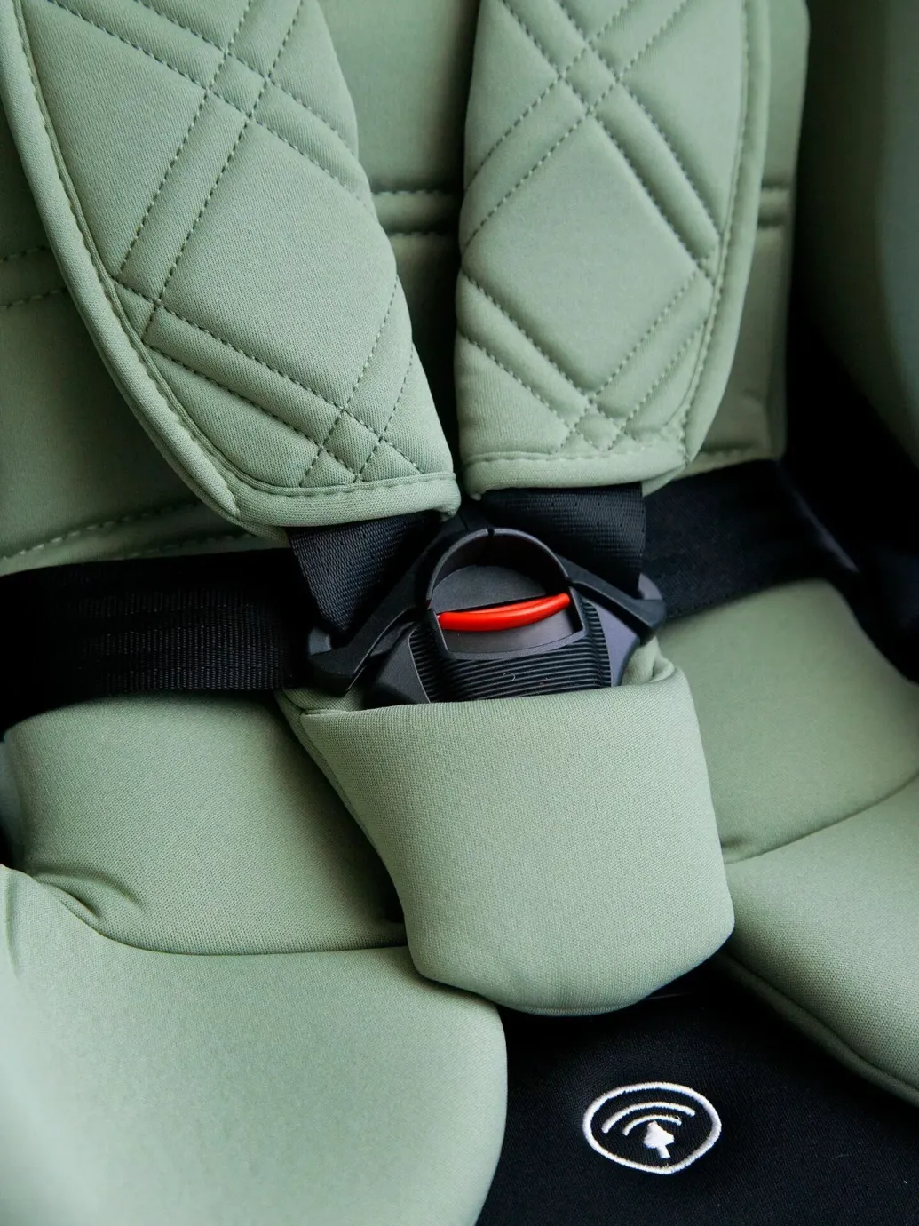 Автокресло детское, Isofix класс D, группа 0+/1/2/3 фисташковое
