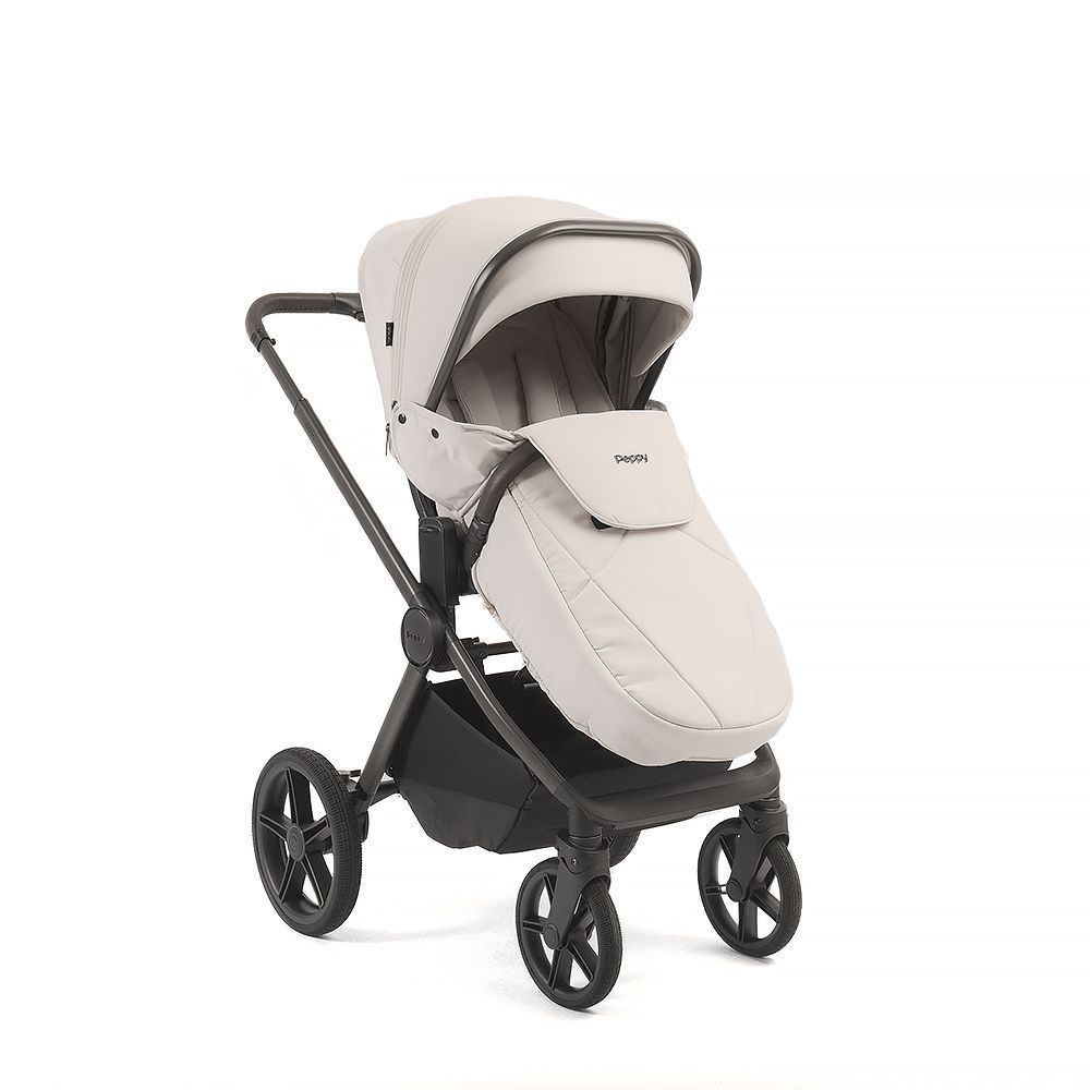 Коляска 2в1 Peppy Soho Taupe (рама серо-бежевый)