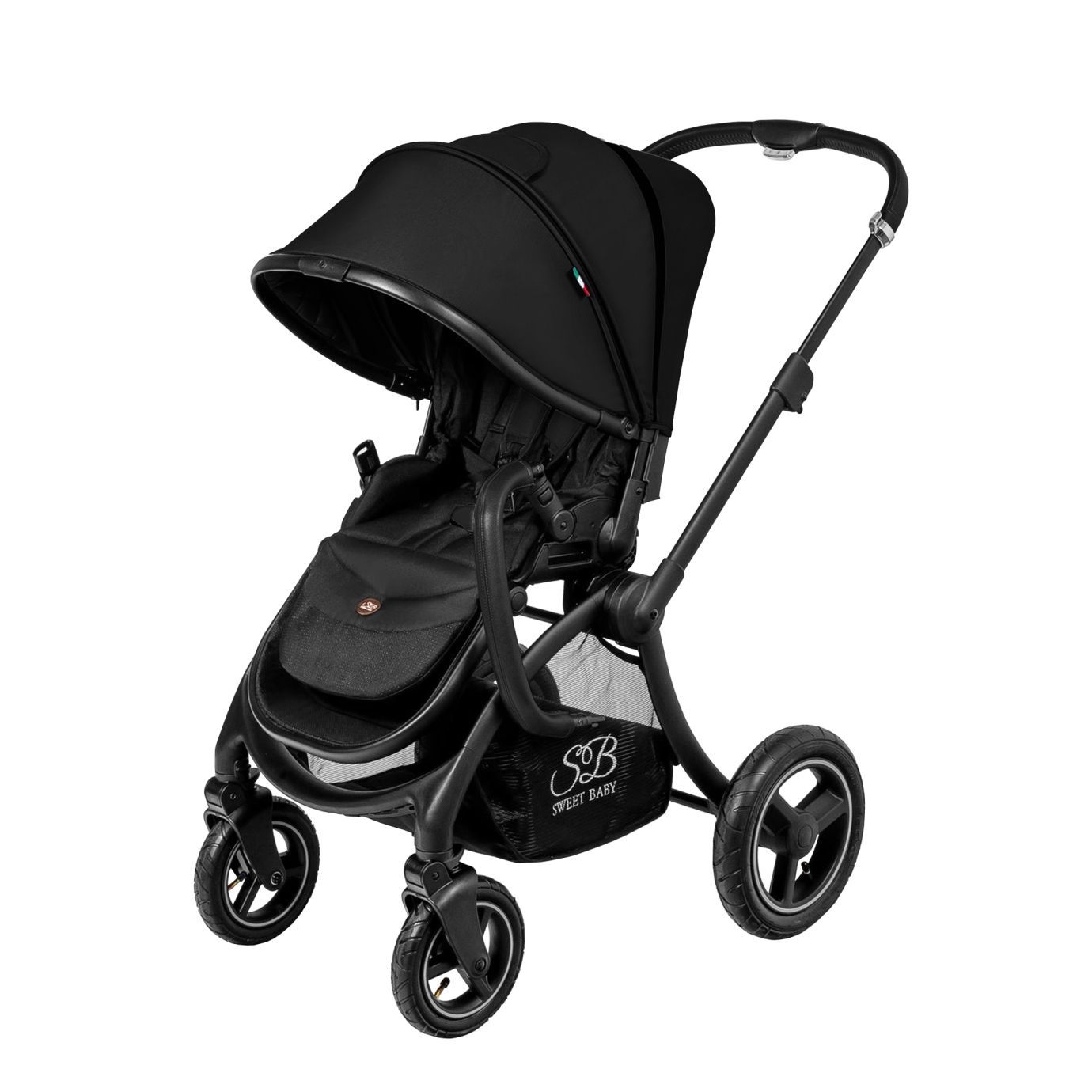 Прогулочная коляска Cupola Black Neo