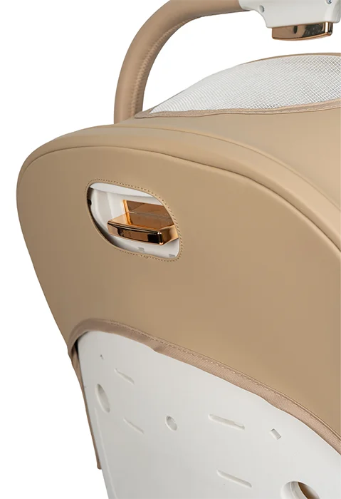 Коляска прогулочная детская Olivia, с перекидной ручкой бежевый