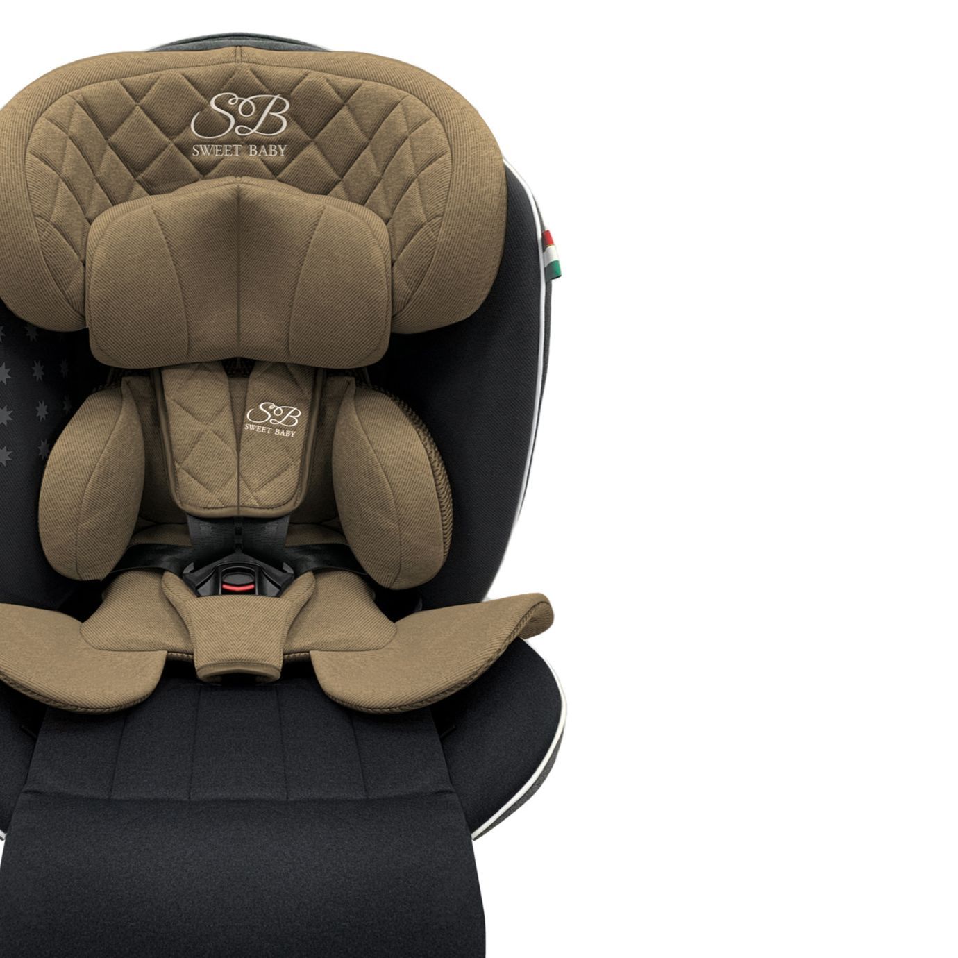 Автокресло группа 0123 (0-36) Fortuna 360 SPS Isofix Beige