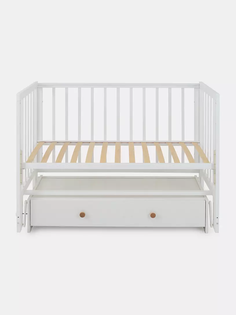 Кроватка Rant Indy Box CLOUD WHITE