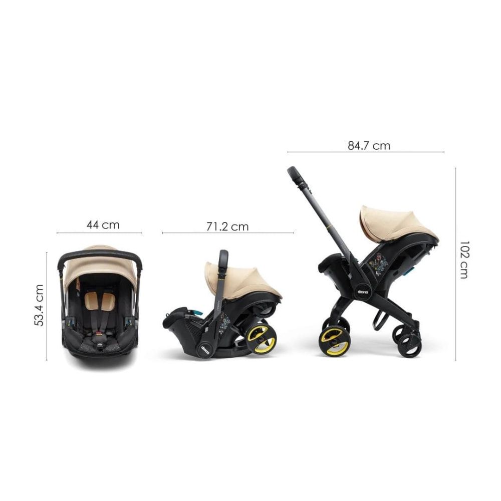 Коляска-автокресло Doona i Sahara Sand