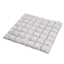 Бомбон для вигвама из серого льна