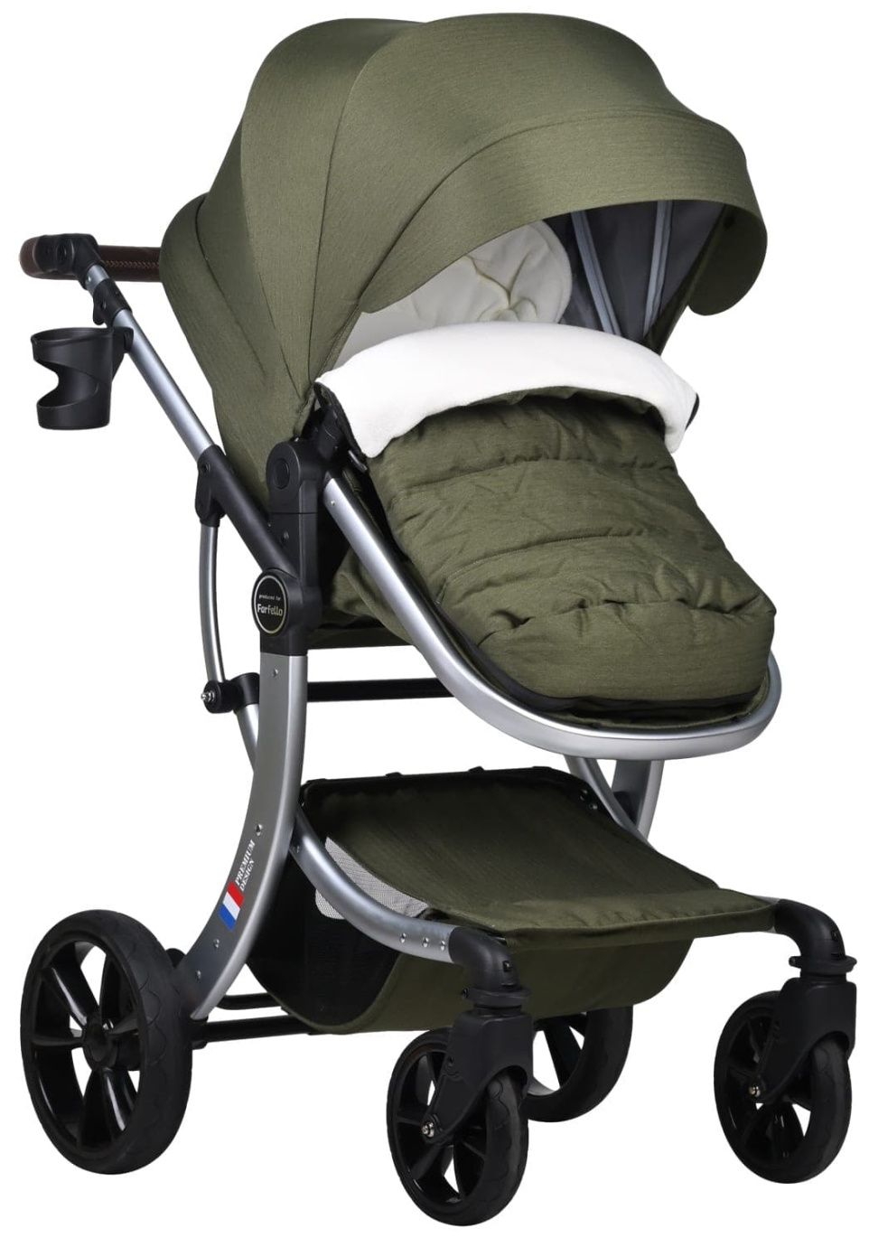 Коляска трансформер Aimile Original New Silver