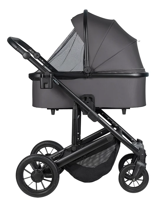 Коляска модульная 3в1 Sola Trio Comfort графитовый