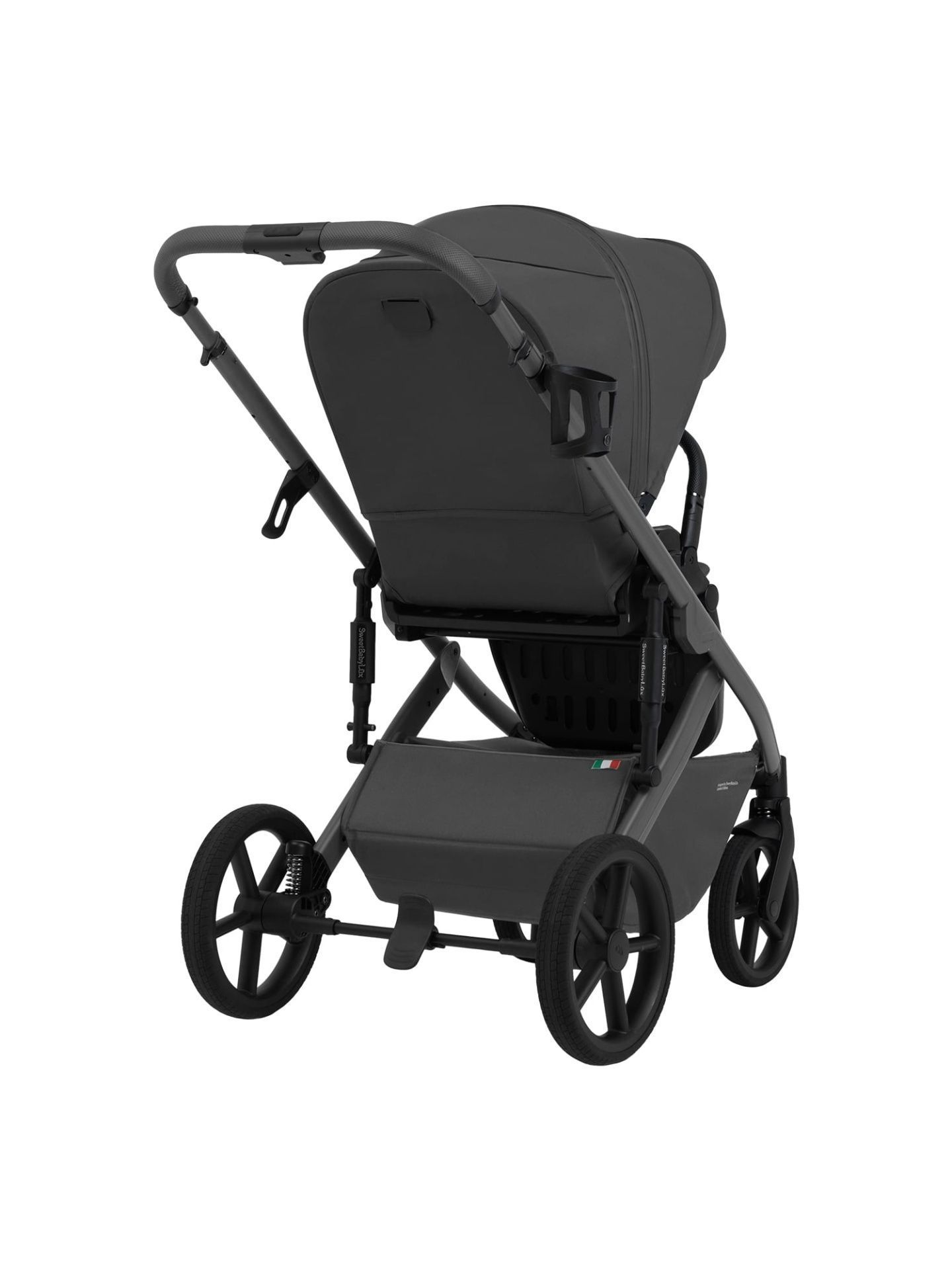 Коляска 2в1 SBL Dolce Dark Grey