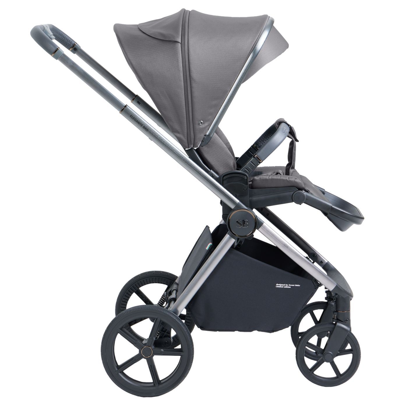 Прогулочная коляска Elegante BRD Grey