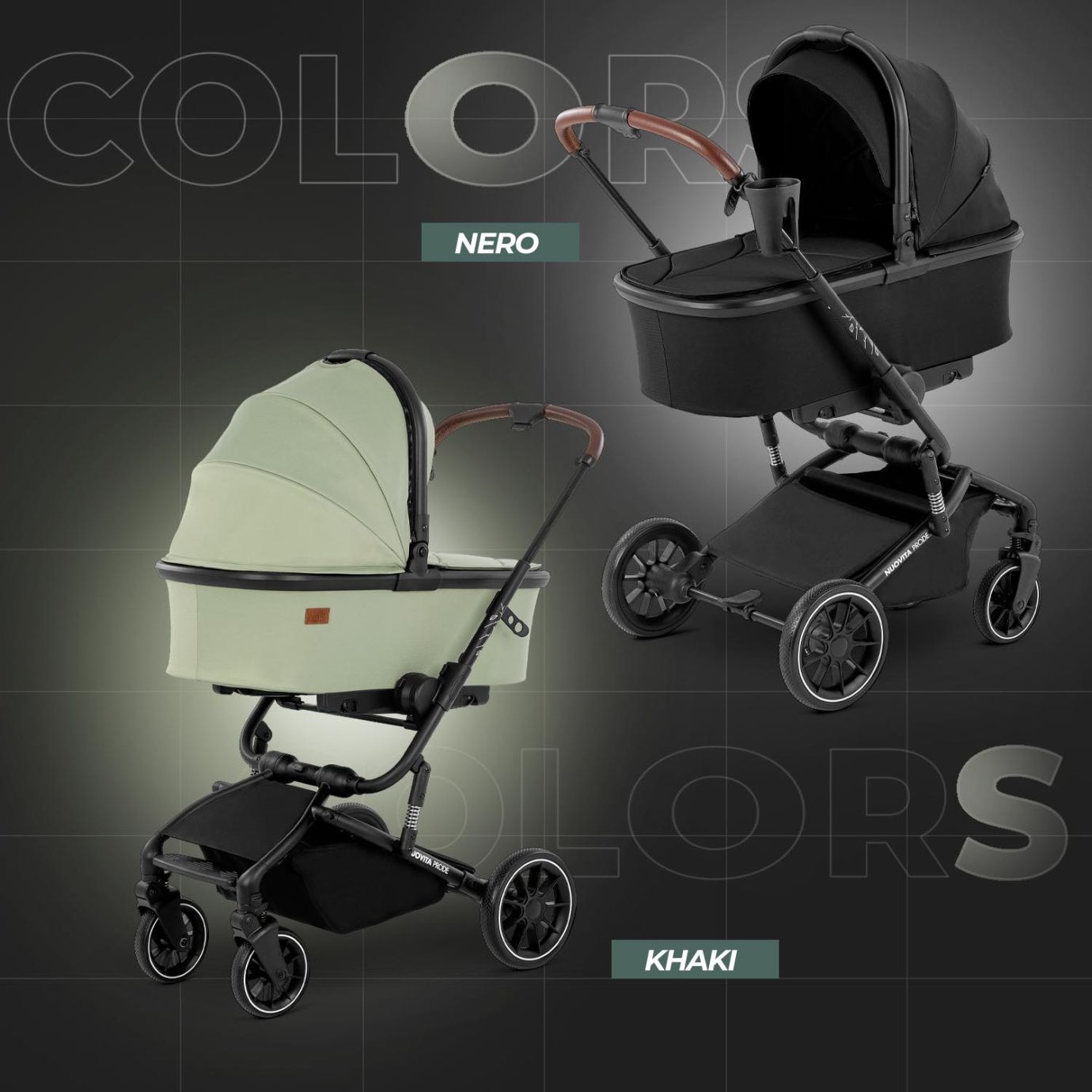 Детская коляска 2 В 1 NUOVITA PRODE