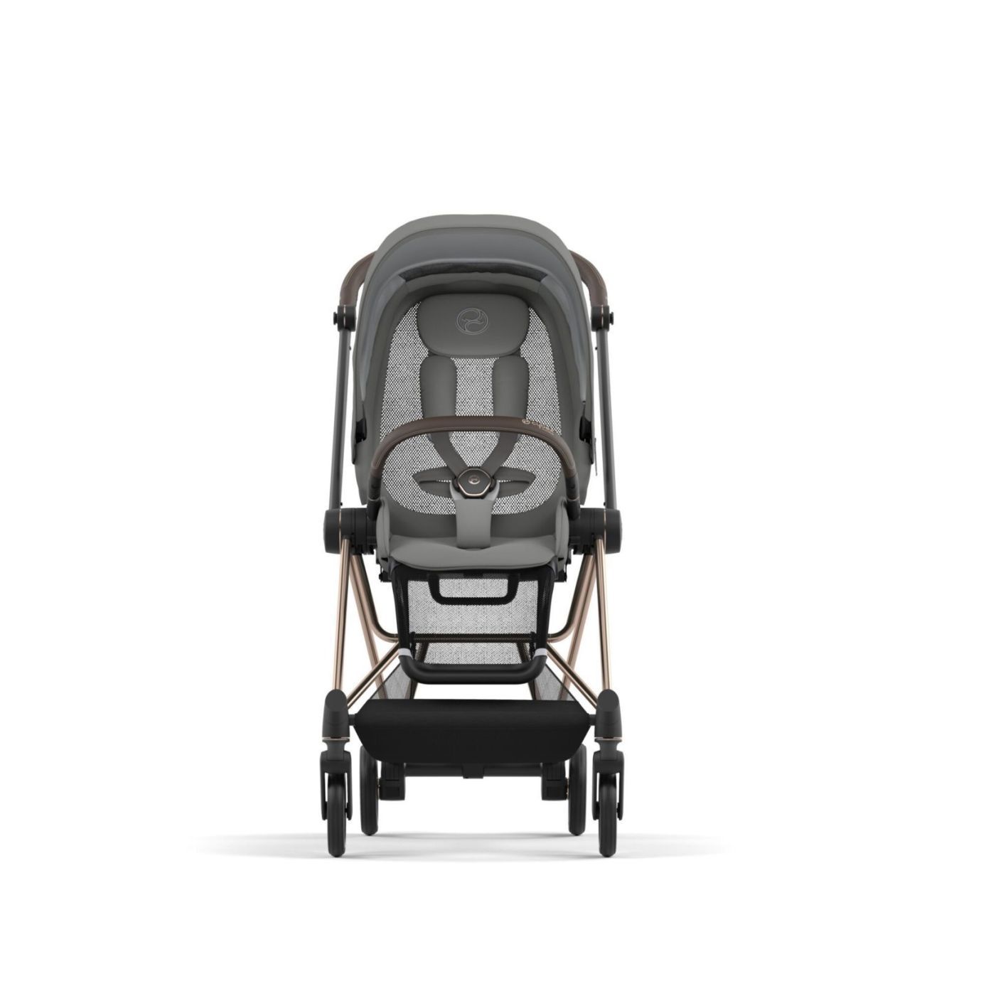 Cybex Mios III Прогулочная коляска, шасси Rose Gold, Mirage grey