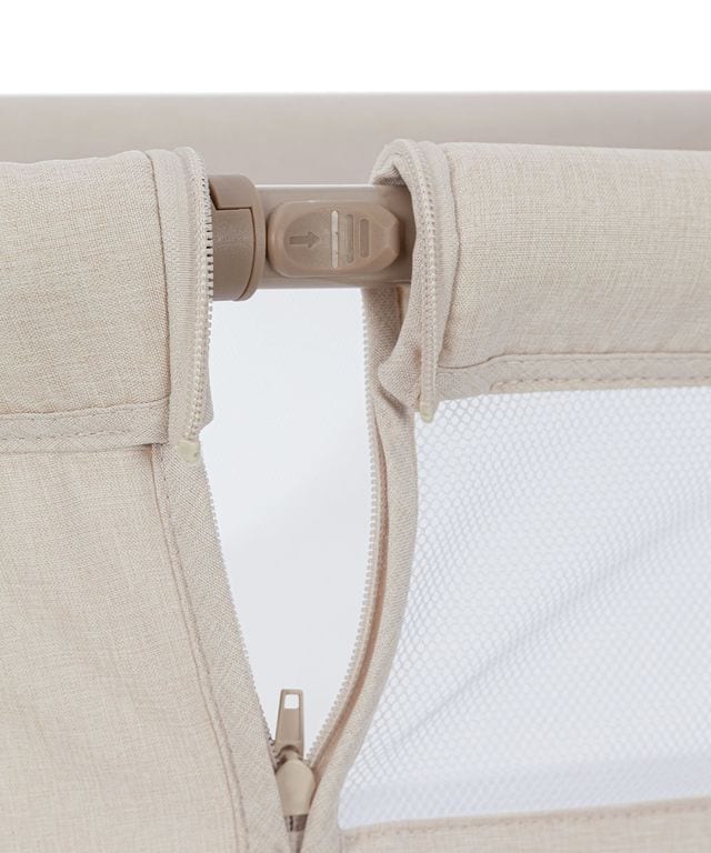Детская приставная кроватка Carrello Gracia, Linen Beige