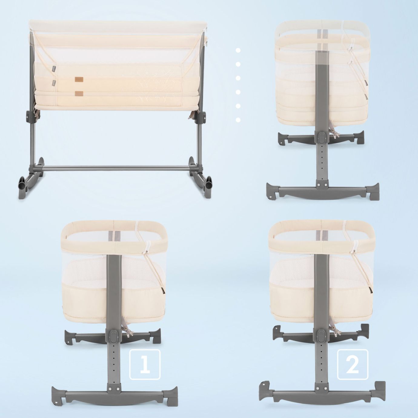 Детская кроватка Accanto Vicino