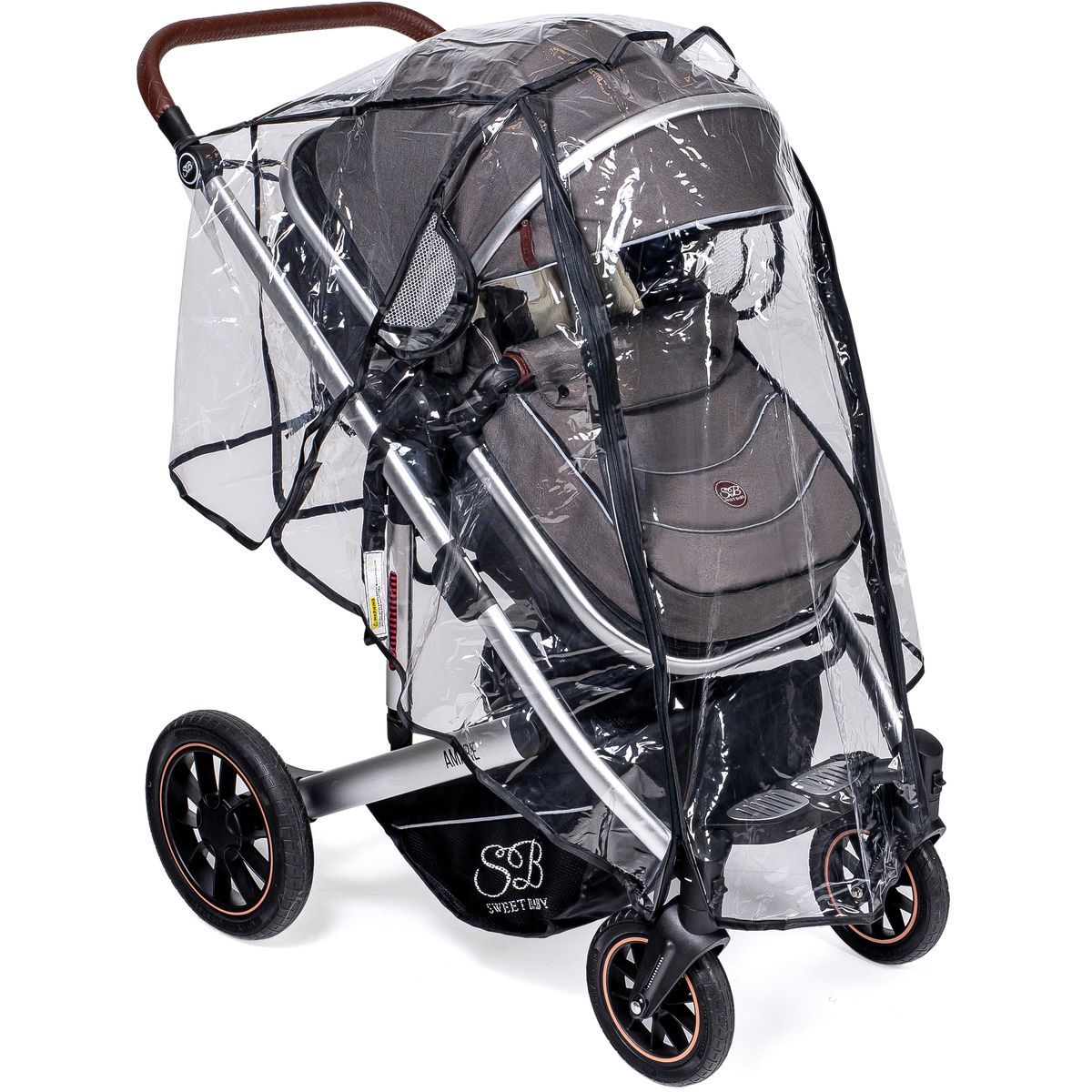 Коляска-трансформер Amare Brown