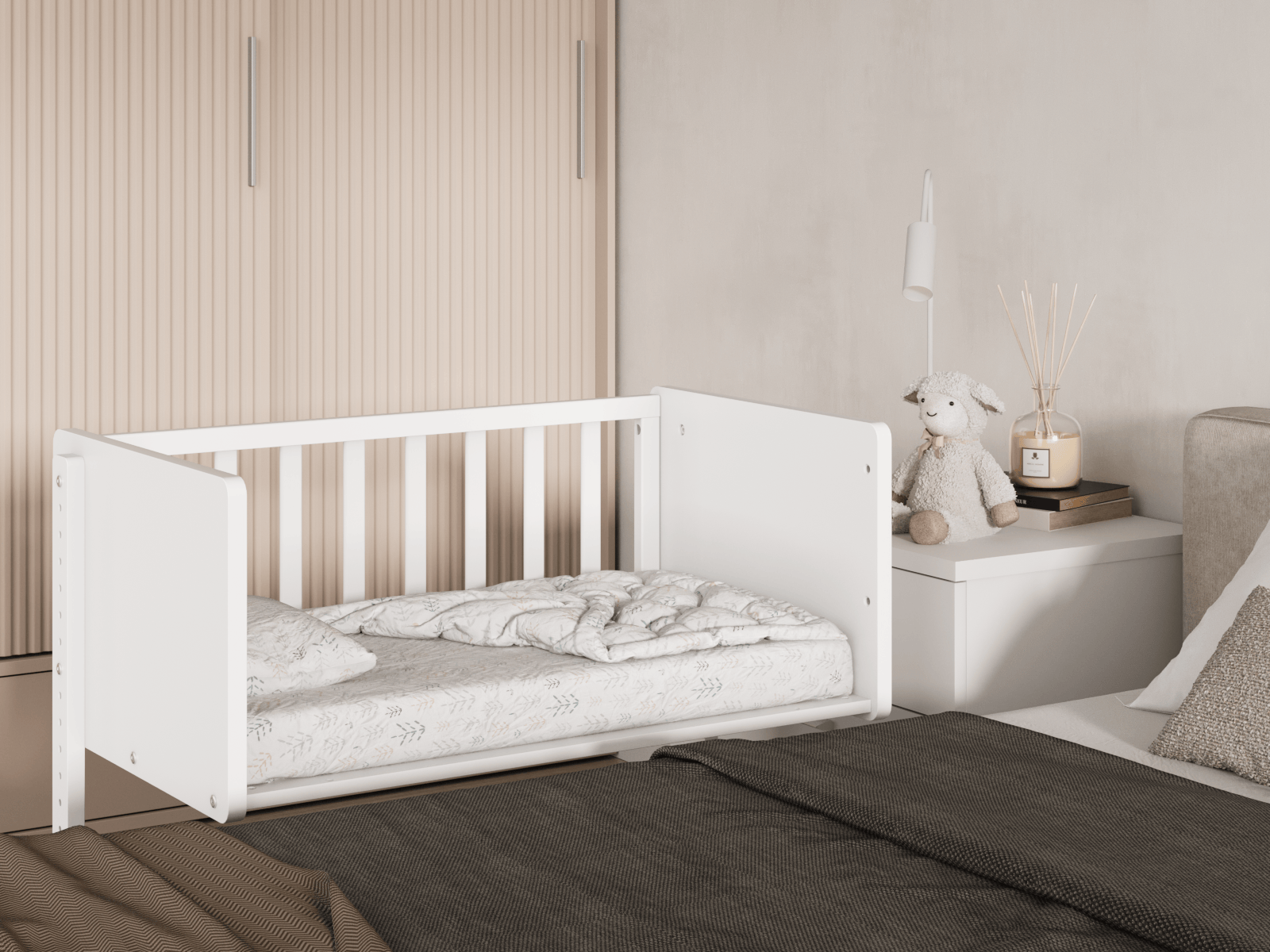 Детская колыбель с матрасом LITTLE MOON