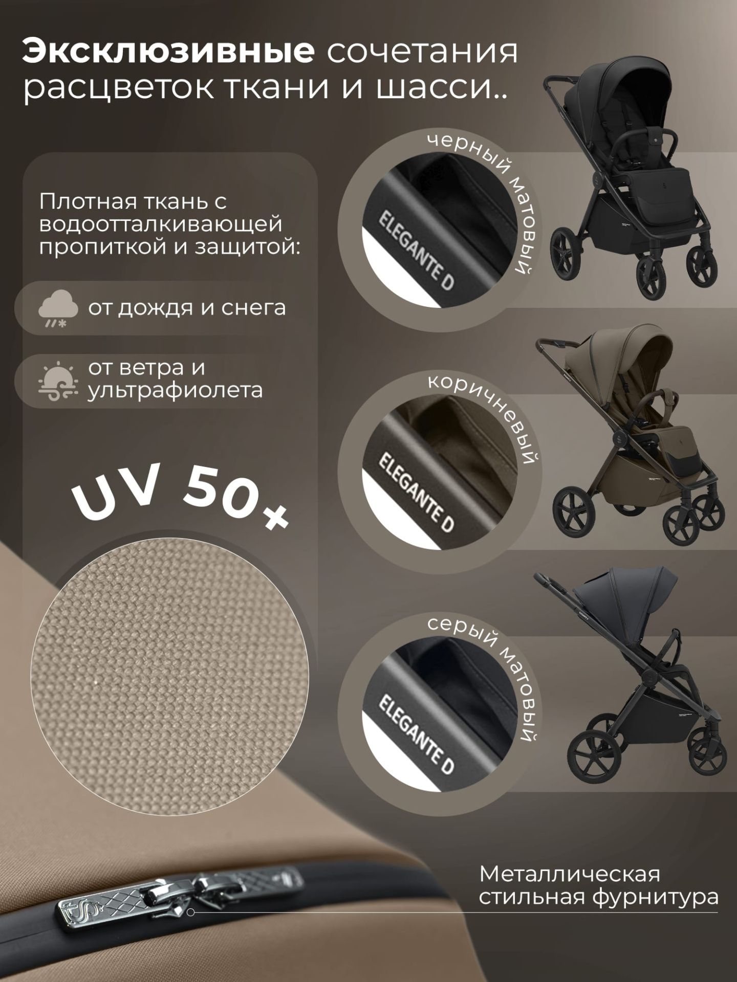 Прогулочная коляска SBL Elegante D
