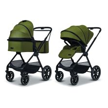 Коляска детская 2в1 Clicc moss/melange 2025