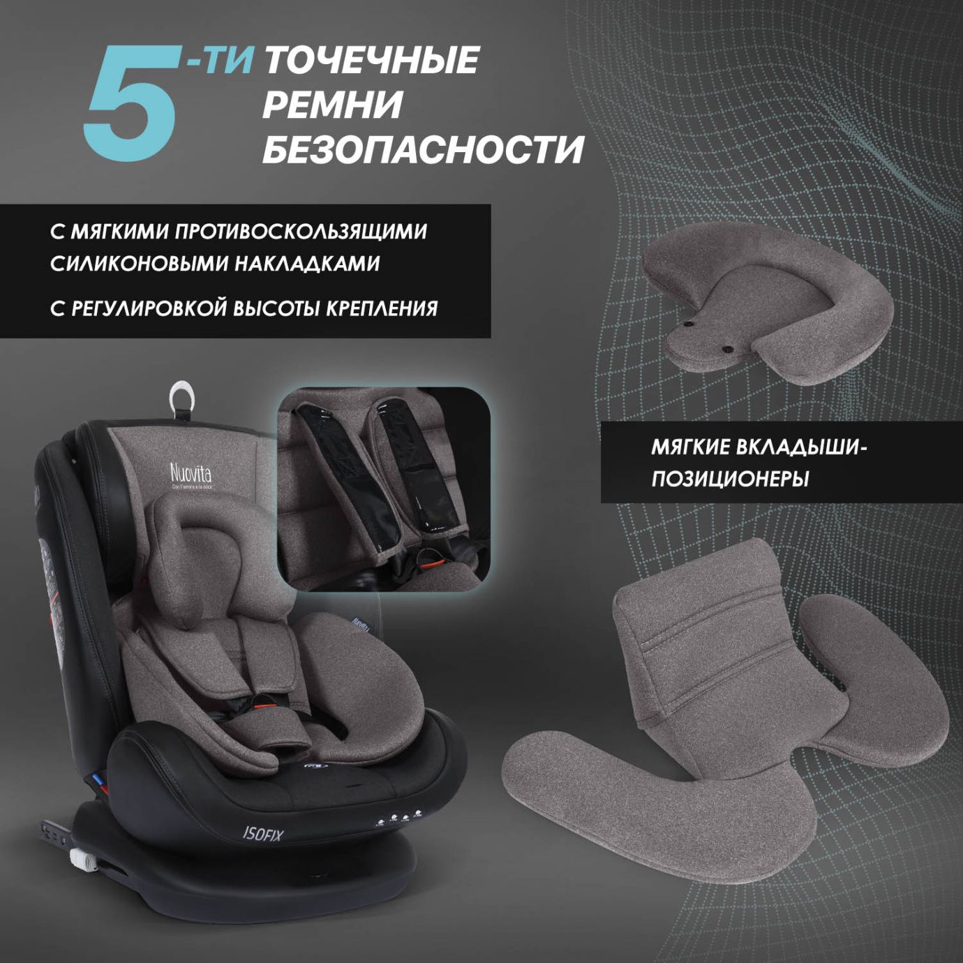 Автокресло NUOVITA MACZIONE N0123I-1L