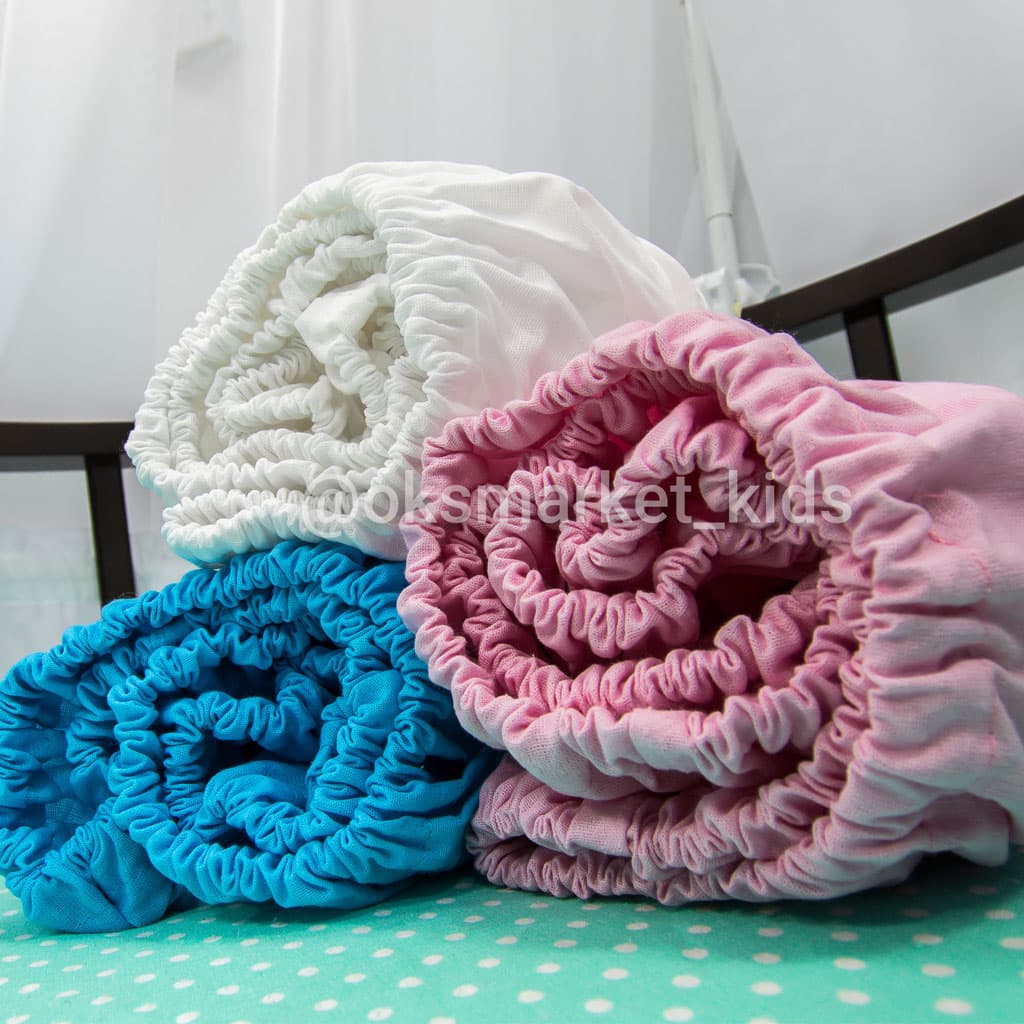 Простынь на резинке хлопок