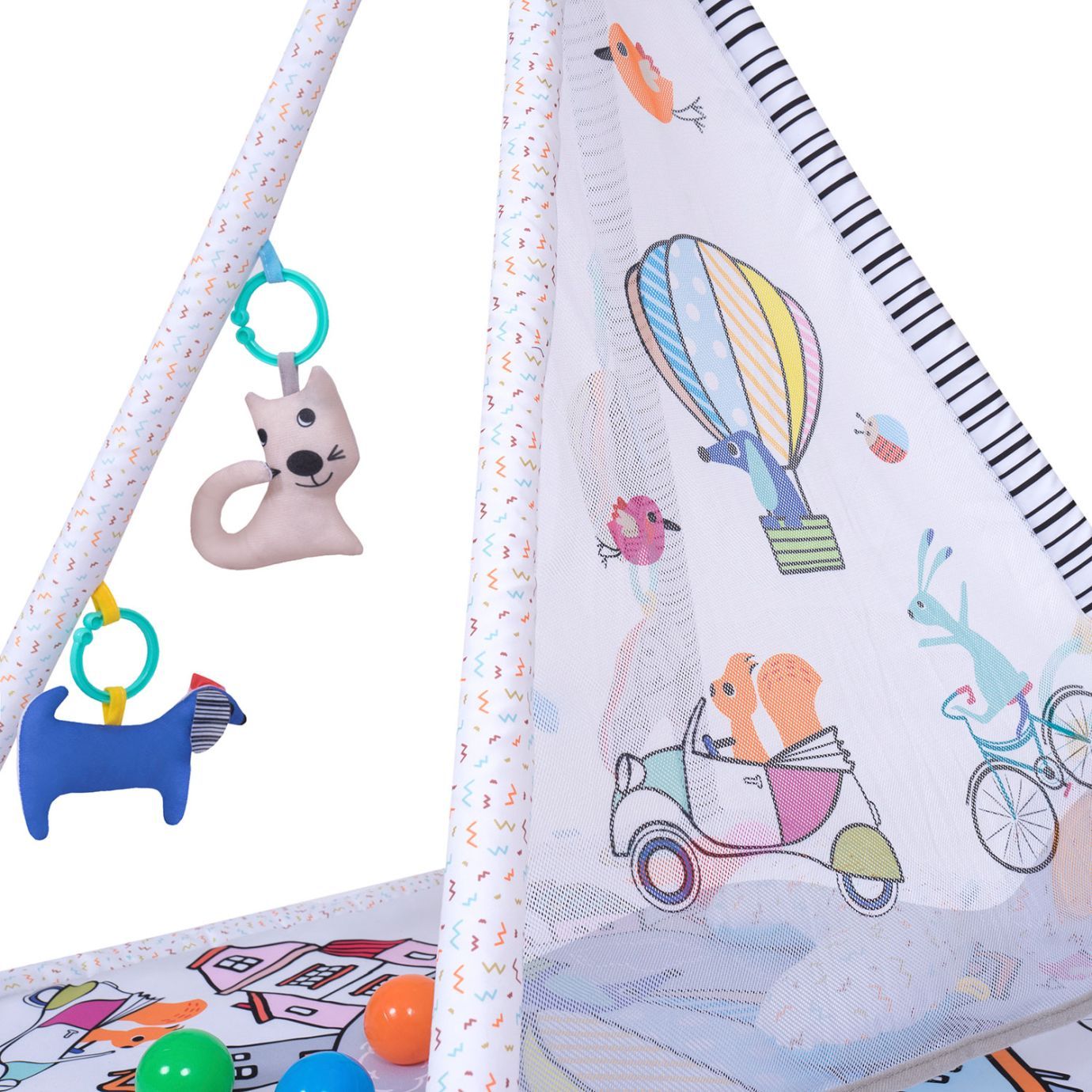 Развивающий коврик NUOVITA PICCOBINE СAMPO C2 полет