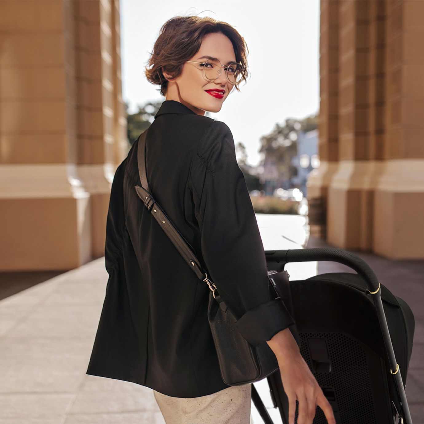 Прогулочная коляска Elegante GL Blue