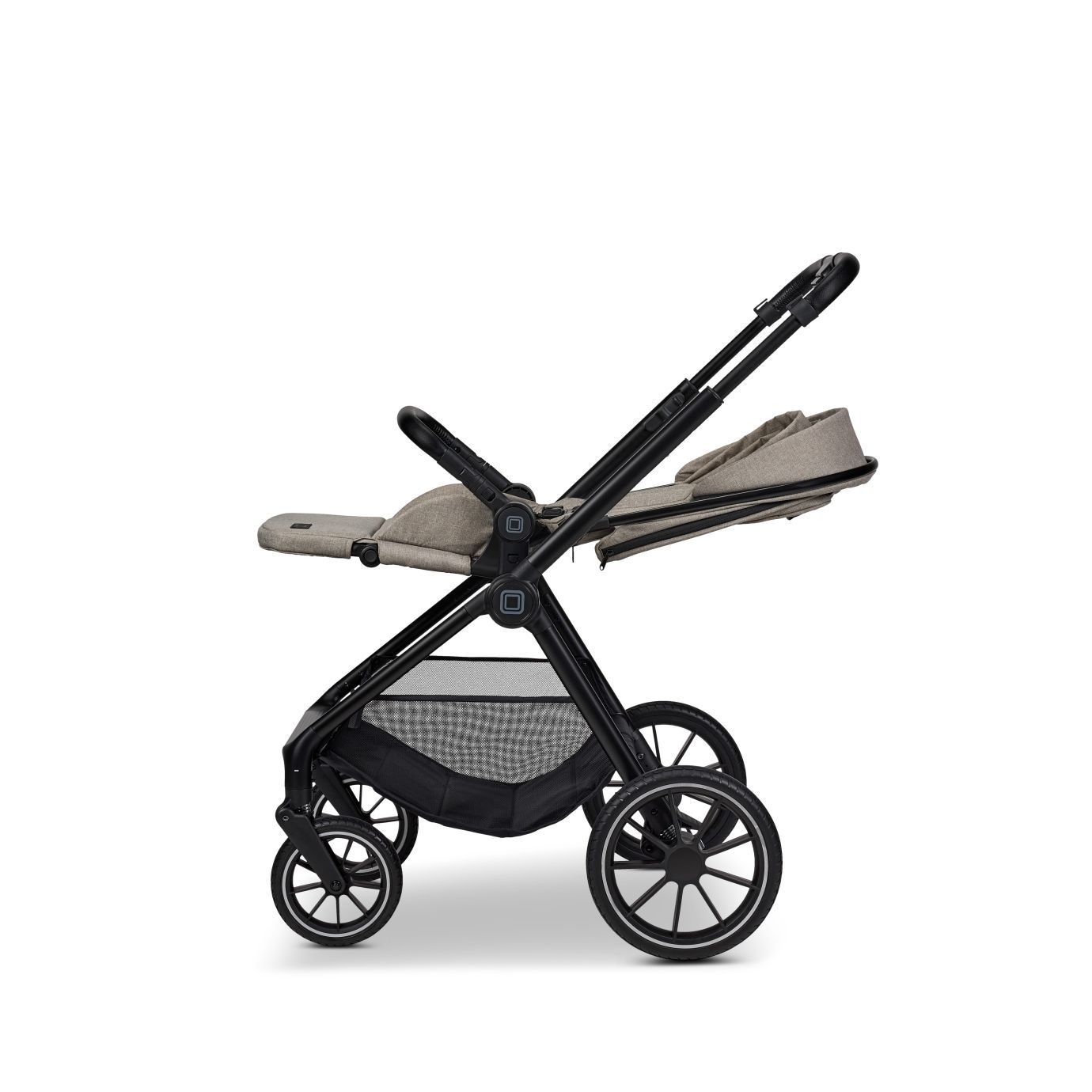 Коляска детская 2в1 Clicc mud/melange 2025