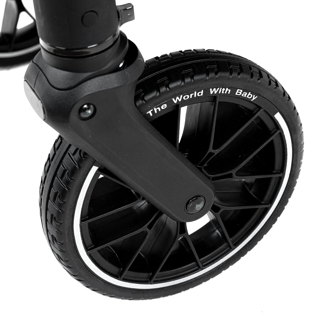Коляска 2 в 1 Pituso Mayla Plus, Black/Graphite