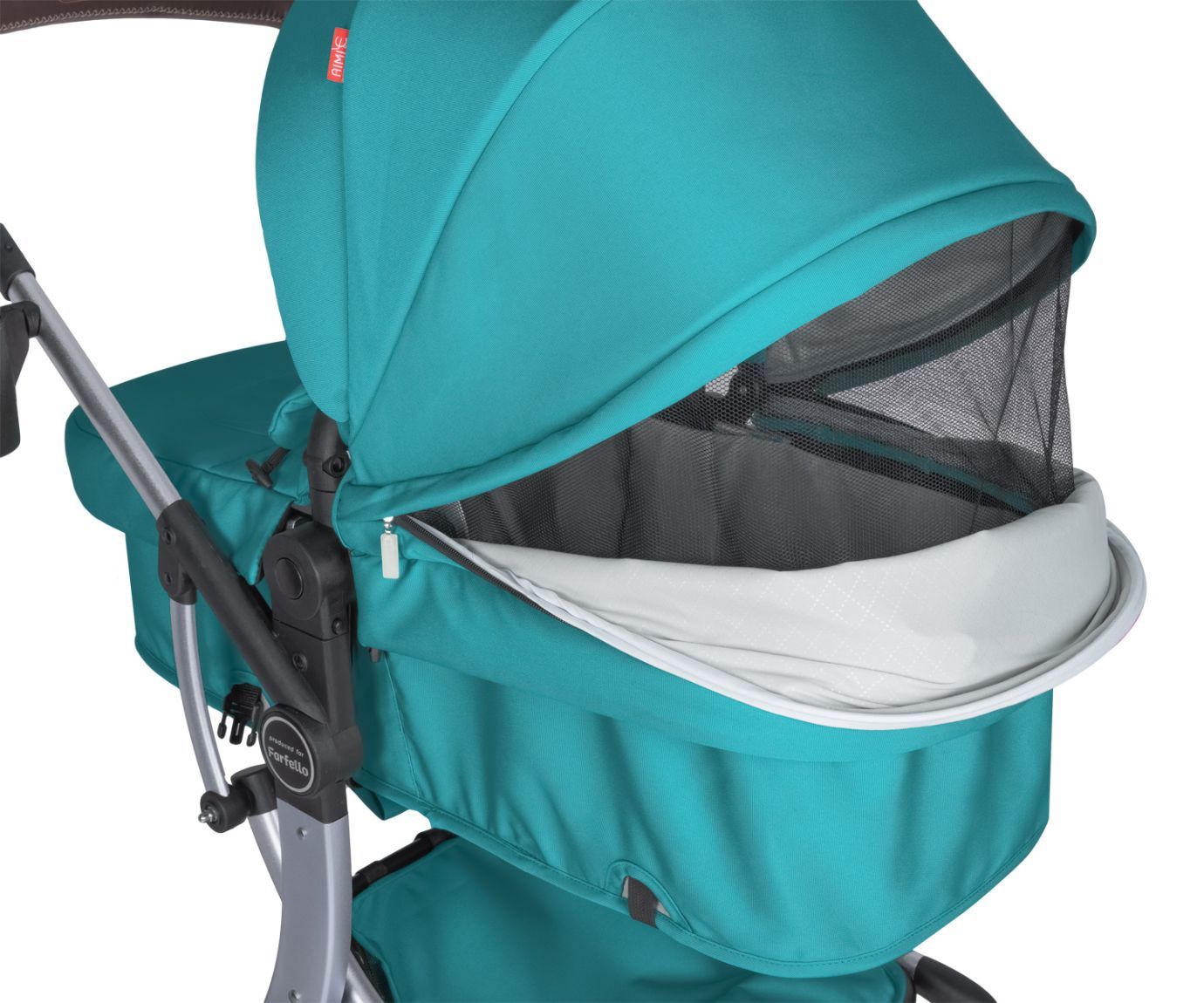 Коляска трансформер Aimile Original Silver