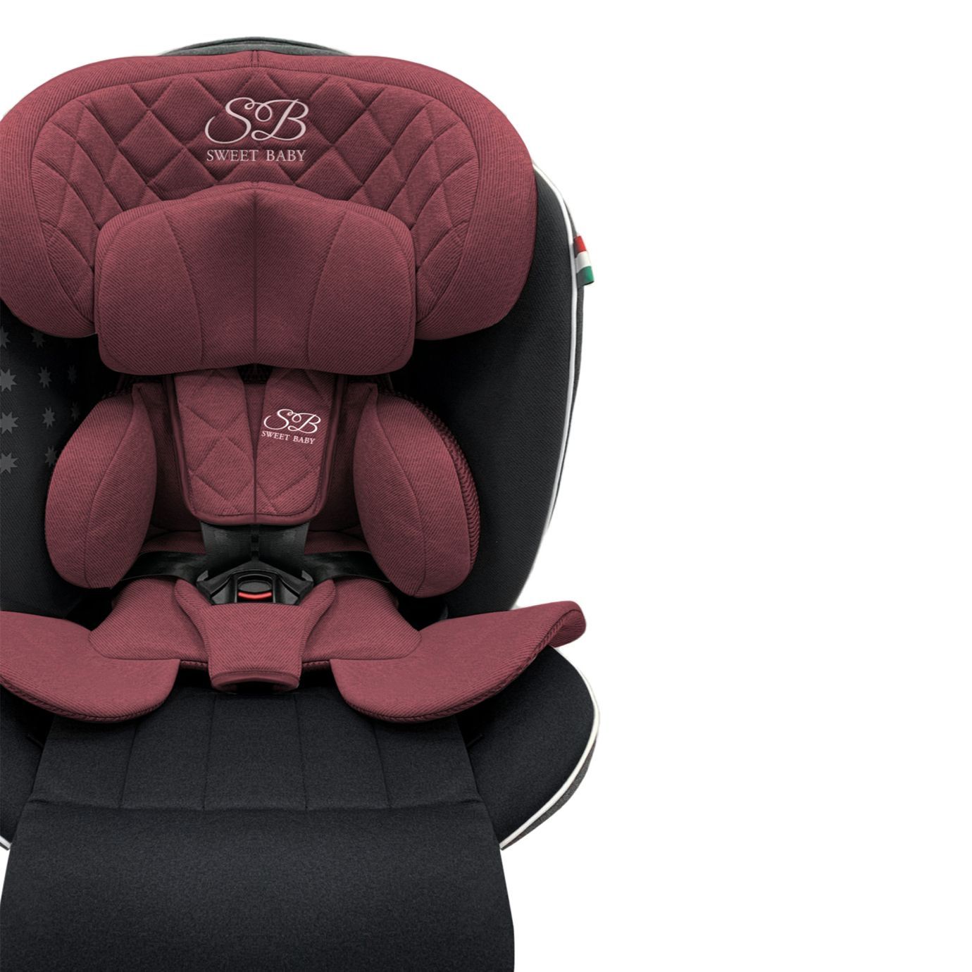 Автокресло группа 0123 (0-36) Fortuna 360 SPS Isofix Wine/Black